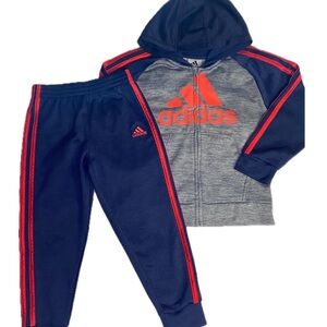 Adidas Kids 2pc Jogger Track Suit